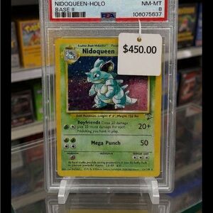 Nidoqueen Holographic Authentic Pokemon Card‼️2026’s 🏆 card
